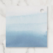 モダン素朴海赤ちゃんシャワーありがとう フェイバータグ (裏面)