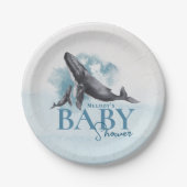 モダン素朴海 ペーパープレート (正面)