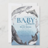 モダン素朴海 招待状 (正面)