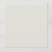 モダン素朴野花ソフト結婚セージ メニュー (裏面)