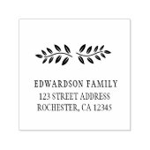 モダン素離れエレガント差出人住所 セルフインキングスタンプ (デザイン)