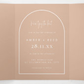 モダン結び結び結び結び結び結び結び結び結び結び結び結び結び結び結び結び結び結び結び結び結び結び結び結 三つ折り招待状 (内部中)