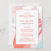 モダン結婚のリハアートーサ 招待状 (正面)