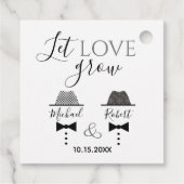 モダン結婚ゲイ フェイバータグ (裏面)