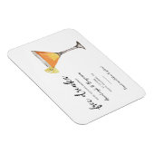 モダン結婚セーブ・ザ・デート案内 マグネット (右側)