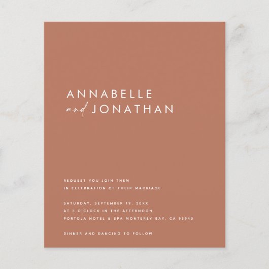 モダン結婚テラコンテンポラリーコッタ (正面)