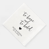 モダン結婚パーソナライズされた夫婦の名前と日付 (コーナー)