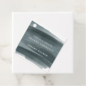 モダン結婚フォーマル抽象芸術メッセージカード フェイバータグ (インサイチュ)