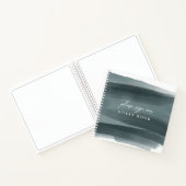 モダン結婚フォーマル抽象芸術 ノートブック (内部)