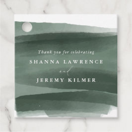 モダン結婚フォーマル抽象芸術 フェイバータグ