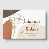 モダン結婚フローラ ゲストブック (正面)