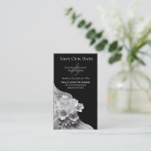 モダン結婚フローラ 名刺 (スタンド正面)