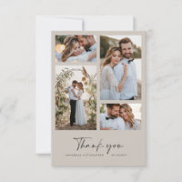 モダン結婚ミニマル数々のの写真は感謝していグレーだ