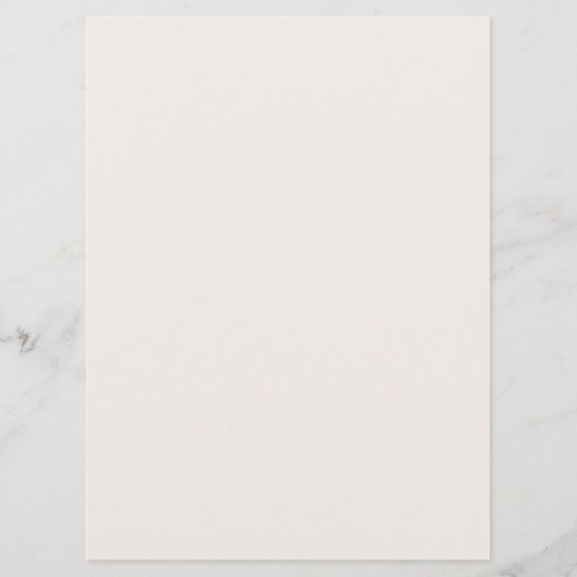 モダン結婚モノグラムのアイボリー メニュー (裏面)