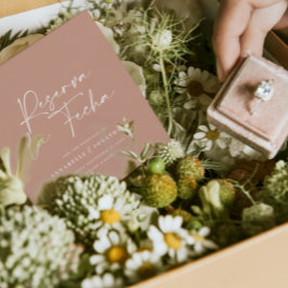 モダン結婚レセルバラフェチャテラコッタ セーブザデート