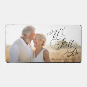 モダン結婚周年誓の更新写真 デスクマット (正面)