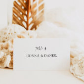 モダン結婚座席表テンプレート エンクロージャーカード