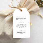 モダン結婚式の引き出物ラベルテンプレート、 ギフトタグ