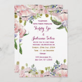 モダン結婚式招待状 招待状 (正面/裏面)