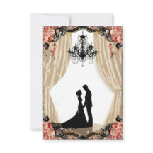 モダン結婚式招待状