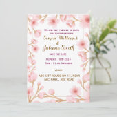 モダン結婚式招待状 招待状 (スタンド正面)