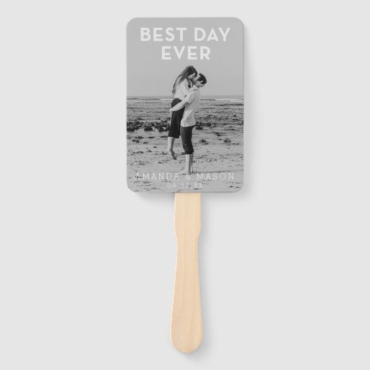 モダン結婚式 プログラムフ最高のァンデー（写真あり） ハンドファン (正面)