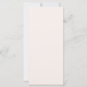 モダン結婚式 プログラム (裏面)