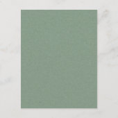 モダン結婚芸術的抽象芸術 エンクロージャーカード (裏面)