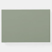 モダン結婚1日のリハ遠くにーサル ゲストブック (裏面)