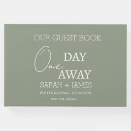 モダン結婚1日のリハ遠くにーサル ゲストブック