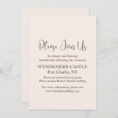 モダン結婚 エンクロージャーカード (正面/裏面)