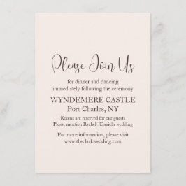 モダン結婚 エンクロージャーカード