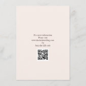 モダン結婚 エンクロージャーカード (裏面)