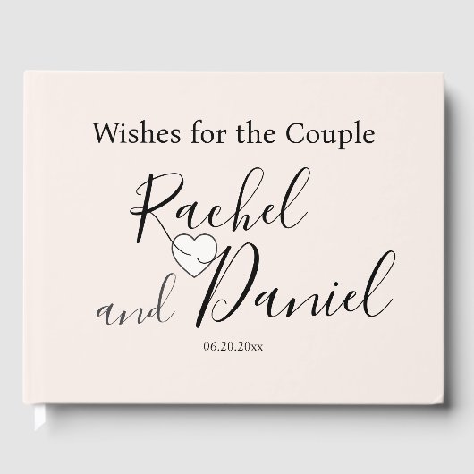 モダン結婚 ゲストブック (正面)