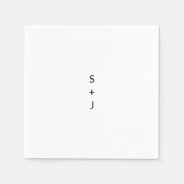 モダン結婚 スタンダードカクテルナプキン