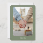 モダン結婚 | セーブザデート | ダークセージ (正面)