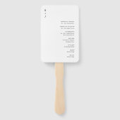 モダン結婚 ハンドファン (裏面)