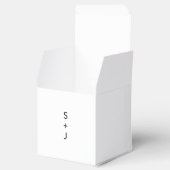 モダン結婚 フェイバーボックス (オープン)