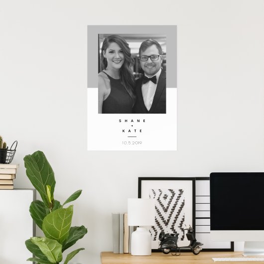 モダン結婚 ポスター (ホームオフィス)