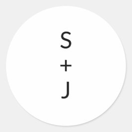 モダン結婚 ラウンドシール