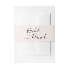 モダン結婚 招待状ベリーバンド