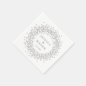 モダン結婚Napkins – カクテルナプキン スタンダードカクテルナプキン (角)