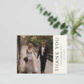 モダン結婚S Thank You Post Card ポストカード (スタンド正面)