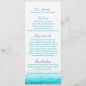 モダン絵を描のメニュー結婚を取り除く メニュー (裏面)