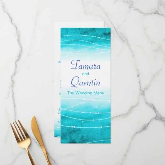 モダン絵を描のメニュー結婚を取り除く メニュー (正面/裏面インサイチュ)