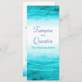 モダン絵を描のメニュー結婚を取り除く メニュー (正面/裏面)