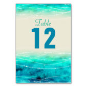 モダン絵を描の結婚数 テーブルナンバー (裏面)