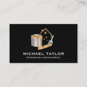 モダン絵を描サービス絵を描サービス 名刺 (正面)