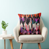 モダン絵を描抽象芸術のブラシストローク#2 クッション (椅子)