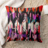 モダン絵を描抽象芸術のブラシストローク#2 クッション (ブランケット)